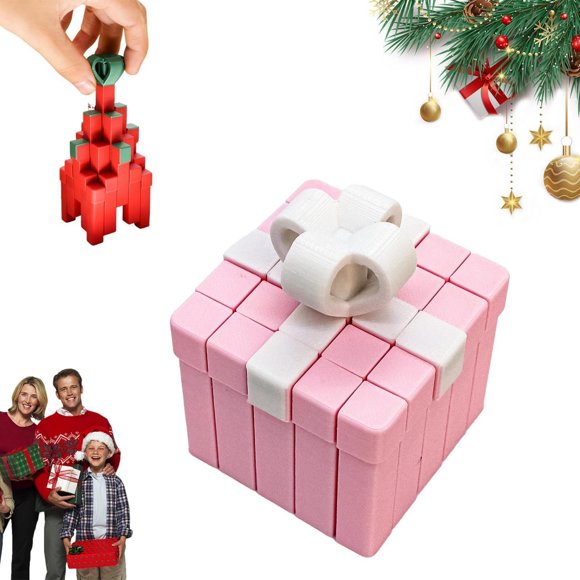 3D Printed Annoying Gift Box, Prank Fun Gag Novelty Gift, Take-Apart Puzzle Surprise Prank Box, 2025 NEW 3D Printed Really Annoying Gift Boxes for Adults(1PC)