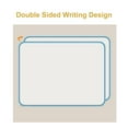 thumbnail image 2 of Double-Sided Reusable Mini Whiteboard 9x12" with Marker, Portable Dry Erase Board for Home Messages , Office To-Do Lists, School Notes, Live Commentary,Black, 2 of 6