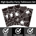 thumbnail image 3 of Juego de platos y servilletas de papel para fiesta de Halloween, 96 unidades, para 24 invitados, 3 of 6
