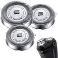 thumbnail image 1 of TRYXZSZ Cabezal de Repuesto Compatible Philips Norelco, Cabezal de Repuesto Rasuradora Philips SH30, para Series 3000, 2000, 1000 y S738 Click & Style, 1 of 5