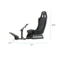 thumbnail image 2 of Playseat® Evolution Racing Suède Lightweight Carbon Quality Steel Racing Simulator Cockpit, Black, 2 of 15