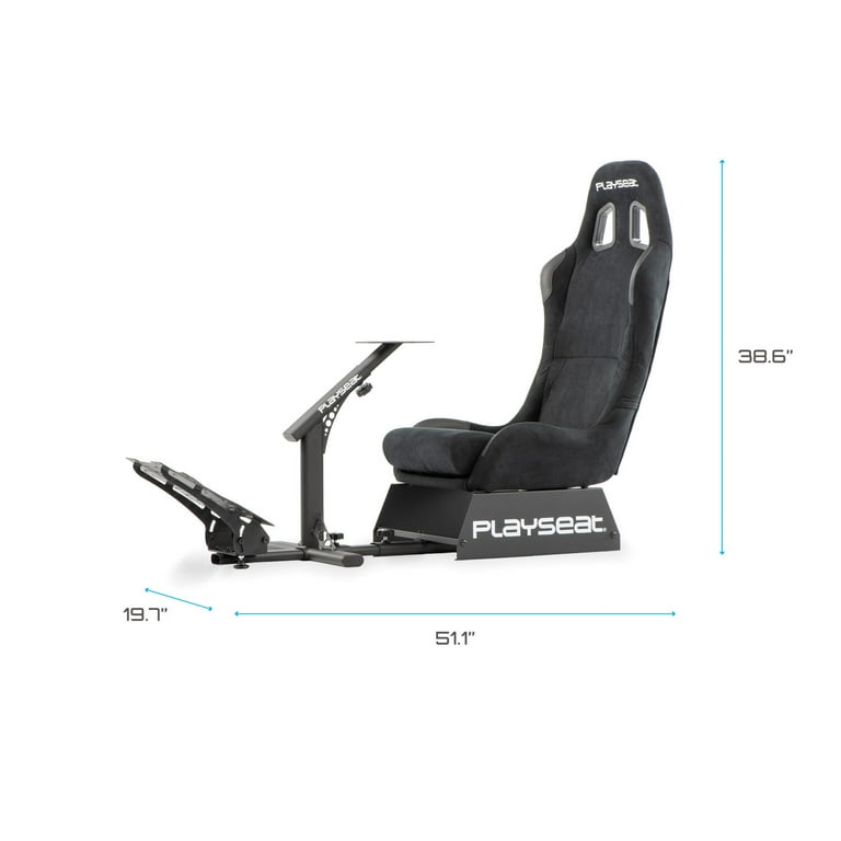 Playseat® Evolution Black レーシングコックピット Playseat® Evolution Racing Suède Lightweight Carbon Quality