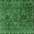 thumbnail image 1 of Ahgly Company Indoor Square Persian Emerald Green Traditional Area Rugs, 7' Square, 1 of 4
