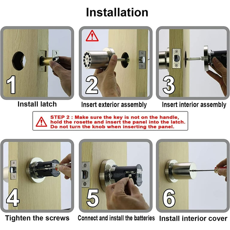 How to Install a Door Knob