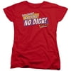 Fast Times At Ridgemont High Teen Comedy Movie No Dice Womens T-Shirt Tee