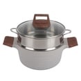 thumbnail image 1 of Stew PotDouble Ear Soup Pot Casserole Dishwith Lid Double Ear Soup Pot True to Its Promise, 1 of 5