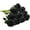 Black, variant on Artificial Rose 10pcs Open Flower Bouquet Faux Rose Stems for Wedding Arrangement, Bridal Bouquet, Centerpiece, Fake Faux Silk Flowers
