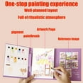 thumbnail image 2 of RimdGhov Creative Watercolor Kit, 3-Fold Water Color Painting Book with Embedded Paints, Portable DIY Stress-Relief Watercolor Kit for Beginners and Adults, 2 of 9