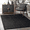 Black, variant on Jaipur Art And Craft Braided Reversible Indoor Carpet Rectangle Blue Jute Area Rug (2x3 Sq ft)