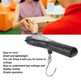 thumbnail image 4 of All-in-One Digital Luggage Scale with Flashlight   1m Tape, High Precision Hook-Type Portable Scale - Ideal for Travel, Fishing, Home Use, 0-50kg Range, Durable Plastic, Easy-to-Read Display, 4 of 9