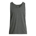 thumbnail image 3 of Athletic Works Men's & Big Men's Tri-Blend Tank Top, Sizes S-5XL, 3 of 5
