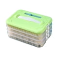 thumbnail image 2 of Sunjoy Tech Dumpling Food Storage Box Food Grade BPA Free Large Capacity Multi-Layer Freezer Food Storage Container, 2 of 8