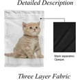 thumbnail image 4 of SKYSONIC British Kitten Isolated on White Double Side Print Garden House Sports Flag 12x18 in Polyester Decorative Flag Banner for Outside House Flowerpot, 4 of 7
