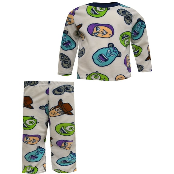 Disney Boys Disney Pixar Character Favorites Fleece Pajamas (2)