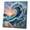 Styl 1, variant on SUTWOEN Sea Kit With Frame Turtle Crab Fish Wave Crystal Rhinestone Art Canvas For Home Wall Decor Gift