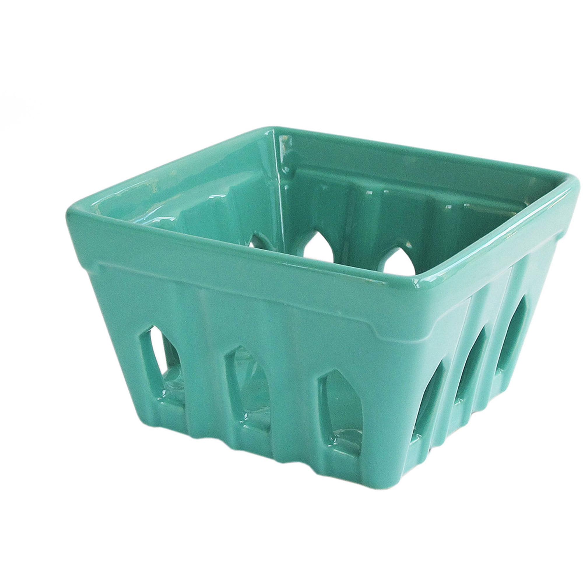 GreenBerry Basket, 5.5" x 5.5" x 3.25"H