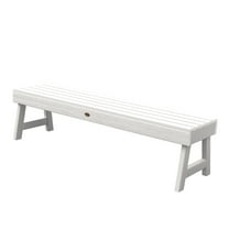 Highwood Furniture Weatherly Picnic Bench 4ft-Finish:White,Size:59.5"L x 20"D x 16.5"H