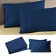 thumbnail image 1 of Fundas de Almohada 20 X 20 Funda de Almohada Doble Acolchada de Color Sólido, Funda de Almohada de Sobres de 51X76Cm, 1 of 5