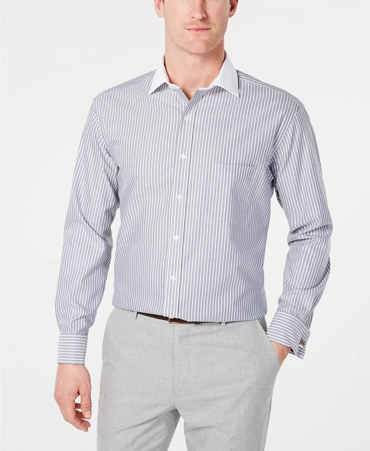 Tasso Elba Men's Slim Fit Non Iron 
