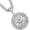 rotate dollar, variant on Tarien Gold Necklace Chain with Dollar Sign, 18K Gold Plated Hip Hop Chain Necklace Pendant for Men, 30inch (Rotatable,Lion Head)