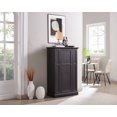 thumbnail image 2 of Gramercy Way Home Accent Bar Cabinet Walnut, 2 of 5