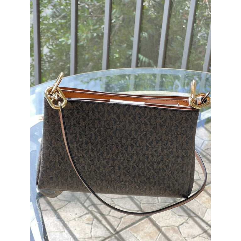 Michael Kors Women's Trisha Crossbody Bag, Medium, Saffiano