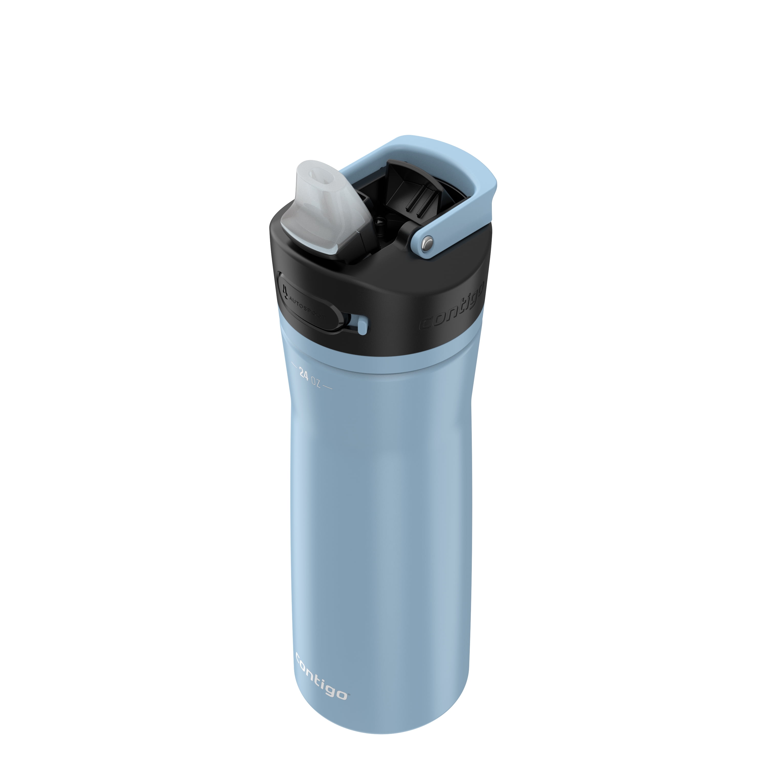 Bouteille d’eau Contigo Ashland Chill 2.0, acier inoxydable, couvercle AUTOSPOUT, glacier 709 ml (24 oz)