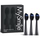 thumbnail image 1 of MySmile Cabezales de Repuesto para Cepillo de Dientes Eléctrico Sónico DY156 para Adultos, 3 Cabezales Seguros para el Esmalte, Color Negro, 1 of 4
