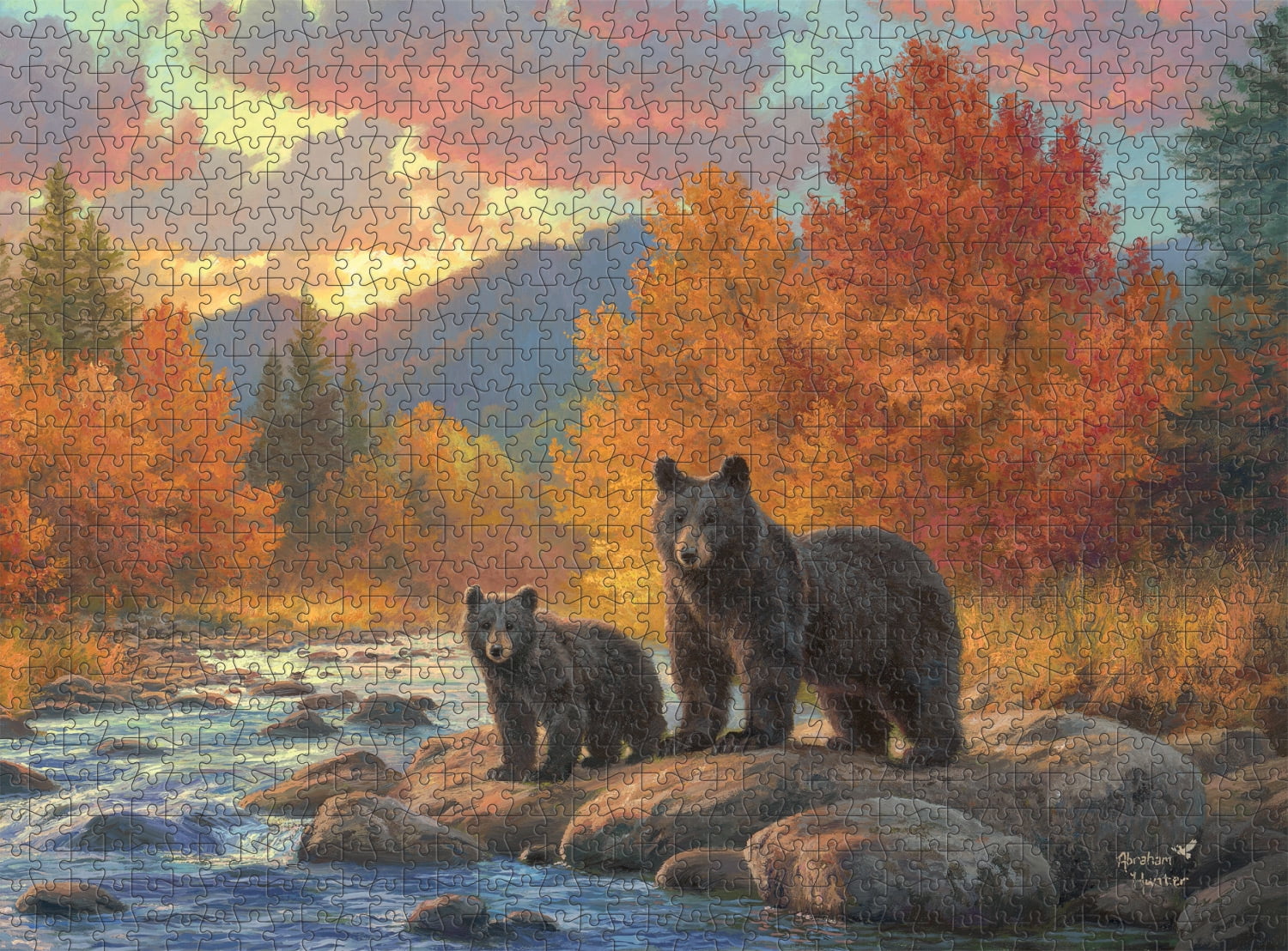 Buffalo Games Le puzzle Golden Crossing - en 1000 pièces