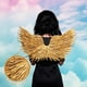 thumbnail image 3 of Disfraz UNDERWRAPS con alas de aluminio dorado para niñas para Halloween, 3 of 7