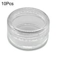 thumbnail image 2 of Luckymimi 10Pcs 5g Portable Travel Empty Face Cream Box Bottle Cosmetic Storage Container Clear, 2 of 13