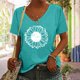 thumbnail image 2 of Camiseta sin mangas con cuello en V y estampado informal elegante para mujer OAVQHLG3B Store  lin121212, 2 of 5