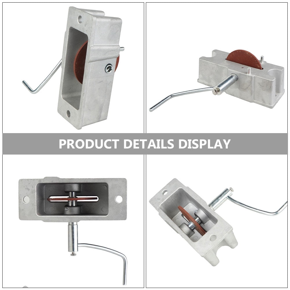 Piston Ring Filer, Grinding Tool, Manual Crank, Aluminum Steel