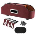 thumbnail image 3 of Organizador para reposacabezas de asiento de coche SUV, portavasos y servilletas, accesorio con 4 posavasos Rojo, 3 of 9