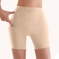 thumbnail image 5 of Yutgune Seamless Tummy Control Shorts Slip Shorts Body Shaper Compression Shorts for Women Under Dresses, 5 of 9