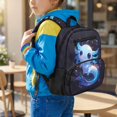 thumbnail image 3 of Jeiento Galaxy Axolotl 13.5 Inch Toddler Backpack for Preschool, Lightweight Kids School Bag for 2-5 Year Old Boys & Girls, with 2 Mesh Side Pockets, 3 of 7
