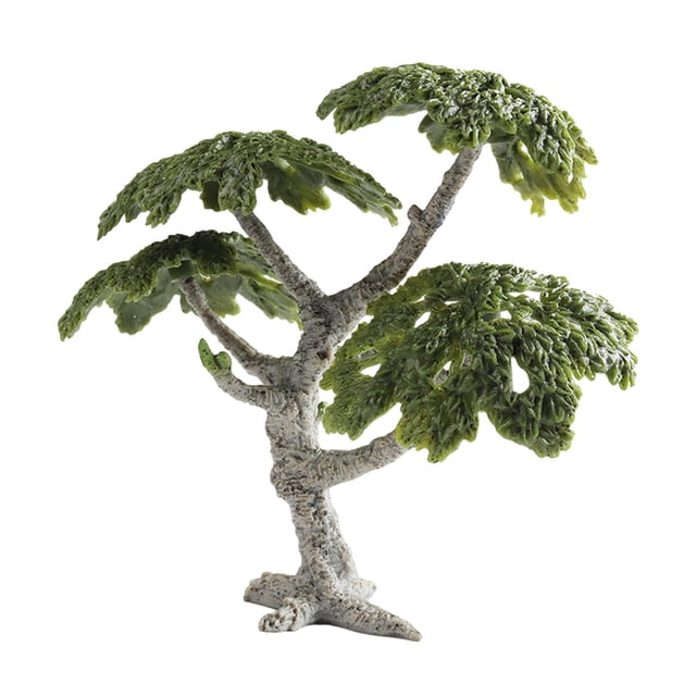 Figuras de árboles modelo de de arquitectura de paisaje, decoración de tartas, manualidades DIY, decoraciones de árboles en miniatura para