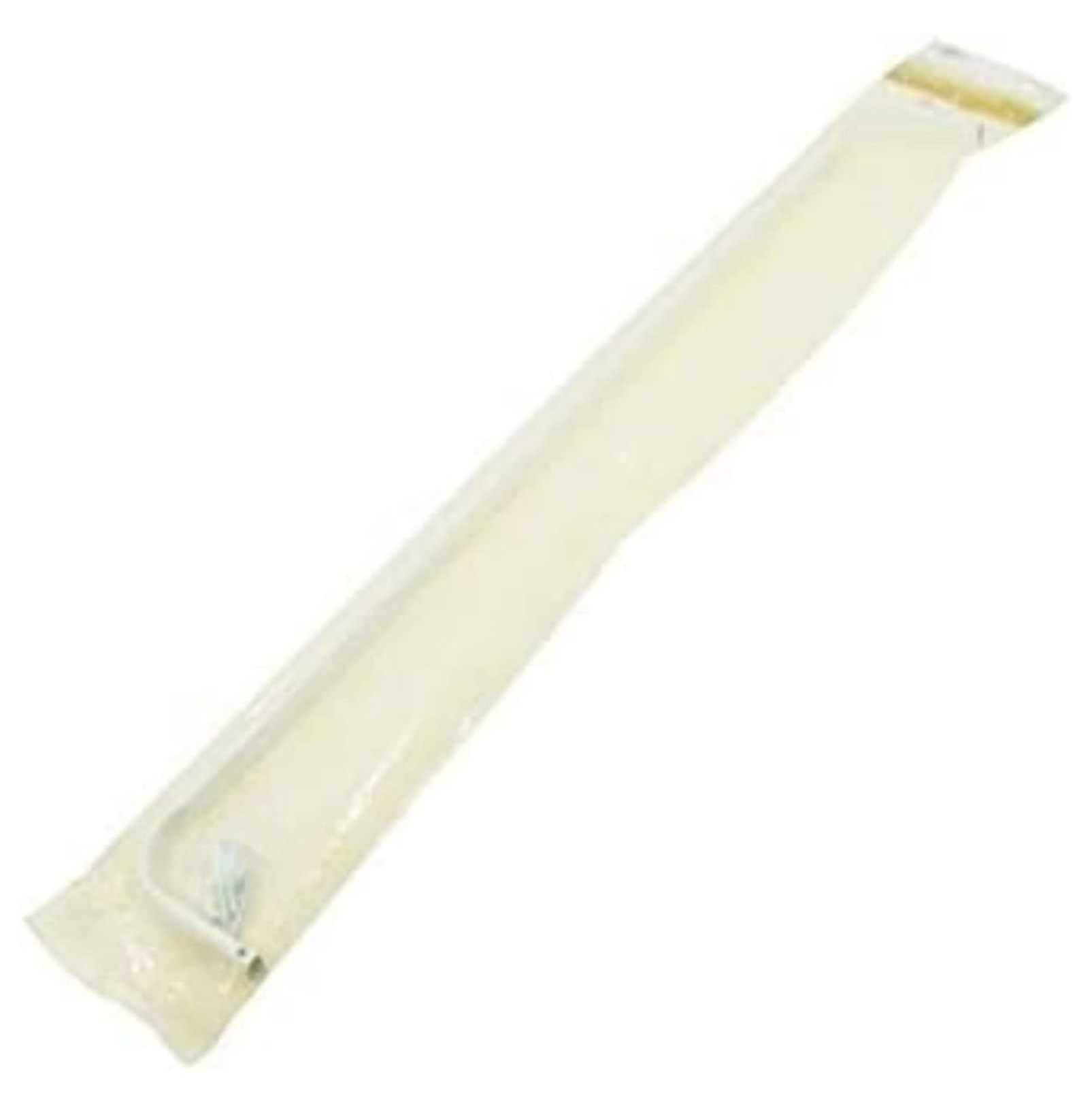 Curtain Rod 28-48 Inch, White Adjustable Window Rods 5 1/2 Inch Projection - Standard Lock Seam Curtain Rod for Medium-Heavy Curtains