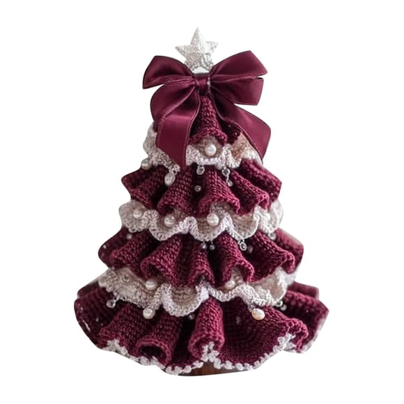 Kit d'Artisanat Fait Main pour Débutants avec Perles et Nœud Crocheté pour Décoration de Bureau et Fête