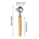 thumbnail image 3 of Cuchara peladora de cactus Cuchara peladora de cactus de acero inoxidable Herramienta peladora de cactus multifuncional Cortador chino para cocinar Utensilios de cocina, 3 of 6