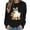Black Halloween Sweatshirts for Women Fall Tops, variant on LangJing Halloween Sweatshirts for Women Crewneck Long Sleeve Shirts Spooky Ghost Pumpkin Graphic Fall Tunic Tops Purple,S