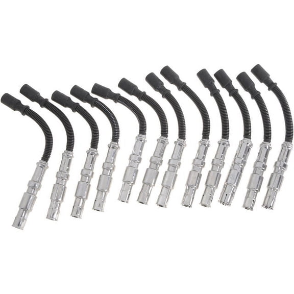 Spark Plug Wire Set - Compatible with 2002 - 2004 Mercedes-Benz C32 AMG 3.2L V6 2003