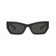 thumbnail image 2 of Miu Miu SMU 09WS Black/Grey (1AB-5S0) Sunglasses, 2 of 4