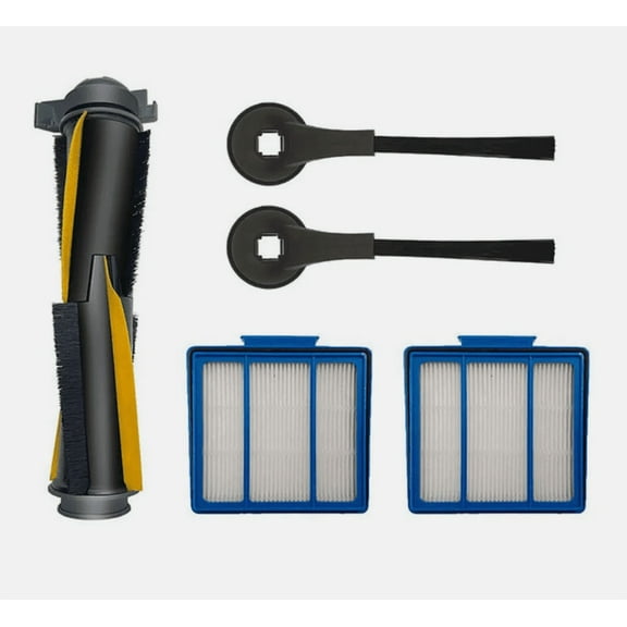 5pcs Main Brush Filter Robot Vacuum Cleaner Replacement Parts For Fit Shark IQ R101AE RV1001AE AV1002AE