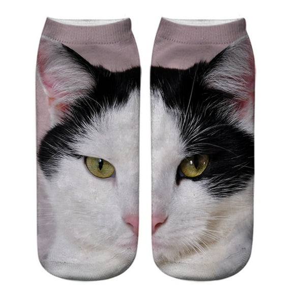 Funny Crazy Sock Novelties Cool 3D Print Crew Socks Cotton Bootie Socks Dress Socks Middle Tube Socks Gifts Women Men