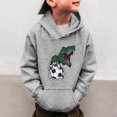 thumbnail image 2 of WEAIXIMIUNG White Sweatshirt Boys 5T Little Boys Girls Dinosaur Sweatshirts Long Sleeve Hooded Pullover Toddler Kids Winter Warm Shirt Sweater Tops 3 14Years, 2 of 5