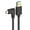 1m-side bend, variant on Type C 90 Degree Angled Charging Cable USB3.0 A To USB C 60W Power Delivery Compatible for Various Devices