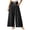 Black-PANTS, variant on Womens Casual Wide Leg Sweatpants Elastic Drawstring Waist Loose Fit Loungewear Trousers with Pockets Dark Gray L