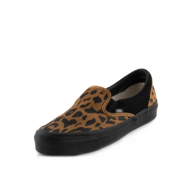 Vans Vans Mens OG Classic Slip On Leopard/Black VN000UDFU9R Walmart