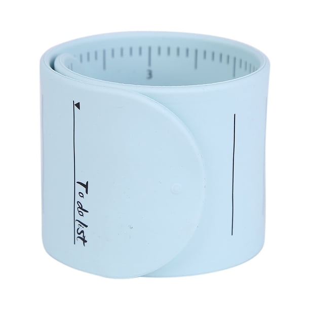 Pulsera Memo de silicona resistente al agua grabable para ancianos olvidadizos azul claro Sywqhk Libre de BPA